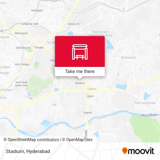 Stadium map