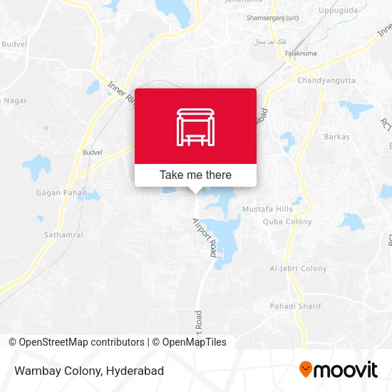 Wambay Colony map