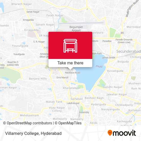Villamery College map