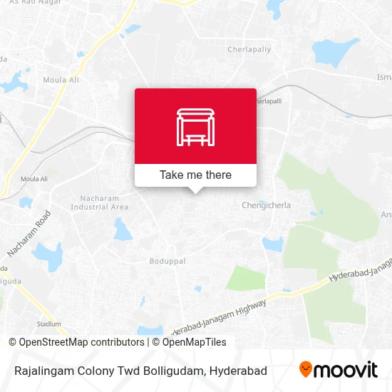Rajalingam Colony Twd Bolligudam map