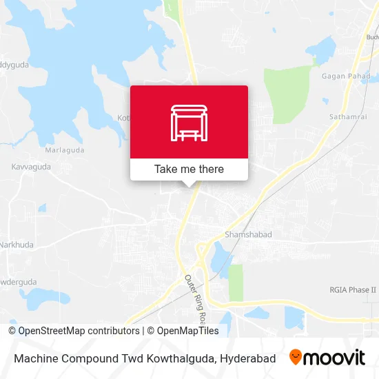 Machine Compound Twd Kowthalguda map