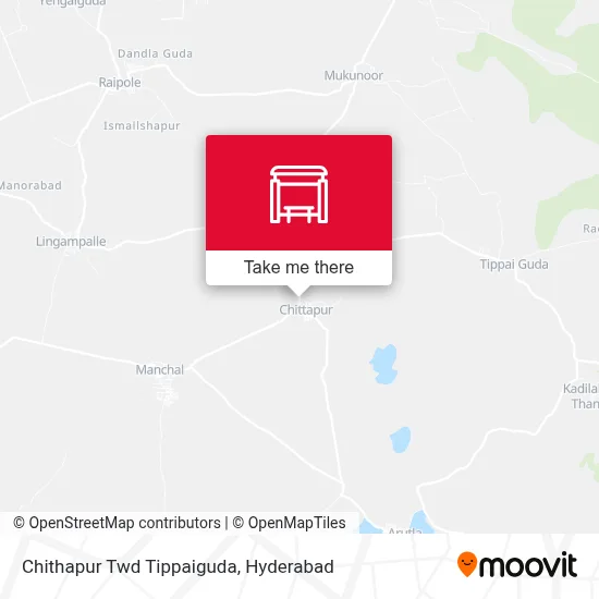 Chithapur Twd Tippaiguda map