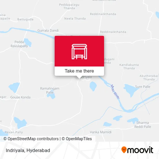 Indriyala map