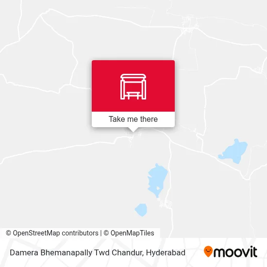 Damera Bhemanapally Twd Chandur map