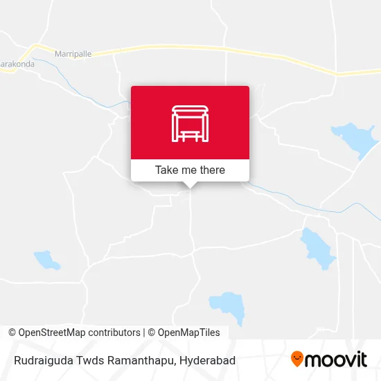 Rudraiguda Twds Ramanthapu map