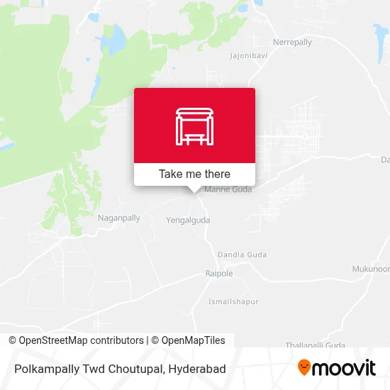 Polkampally Twd Choutupal map
