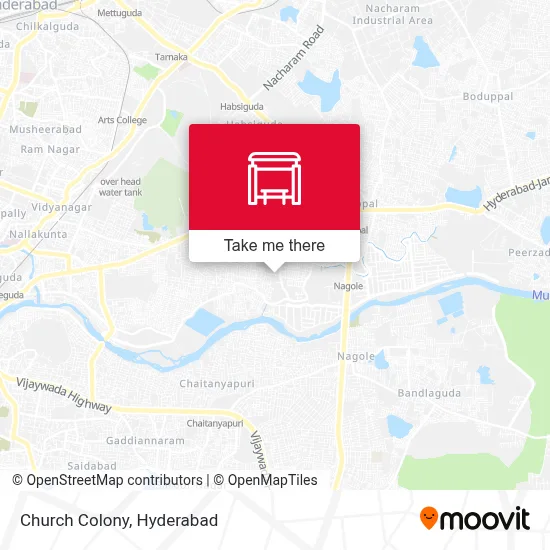 Chruch Colony map