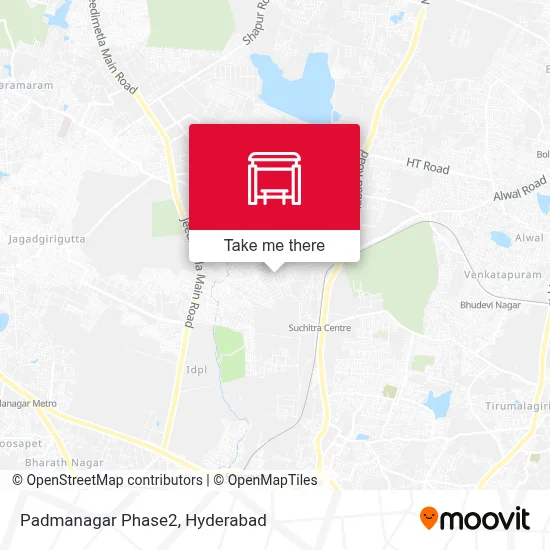 Padmanagar Phase2 map