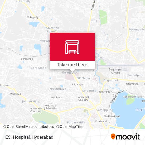 Distance Between Hyderabad And Ahmedabad How To Get To Esi Hospital In Hyderabad By Bus, Metro Or Train?