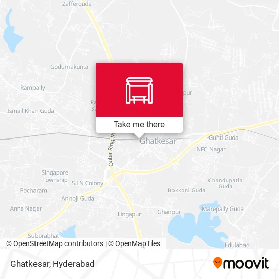 Ghatkesar map
