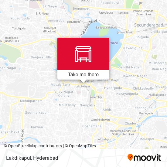 Lakdikapul stop - Routes, Schedules, and Fares