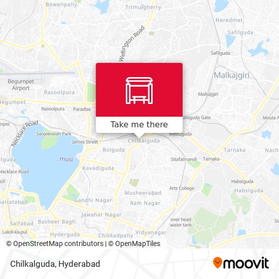 Chilkalguda map