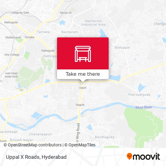 Uppal X Roads map