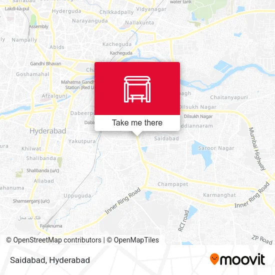Saidabad map