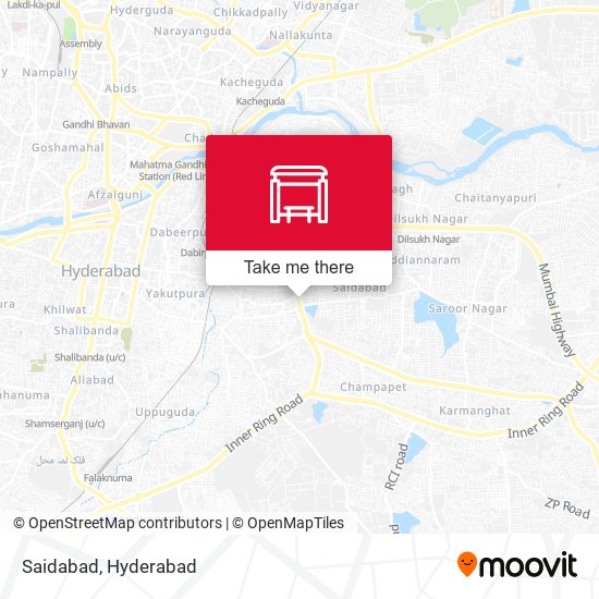 Saidabad map