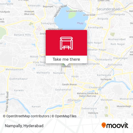 Nampally map