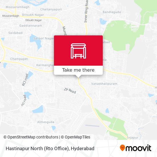 Hastinapur North (Rto Office) map