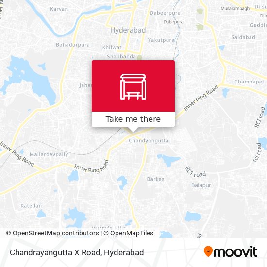 Chandrayangutta X Road map