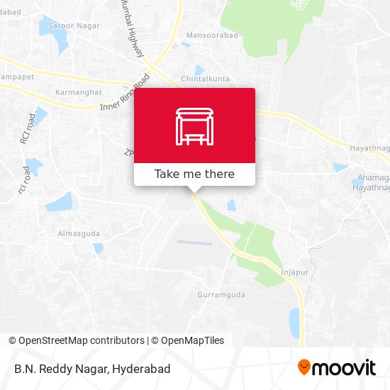 B.N. Reddy Nagar map