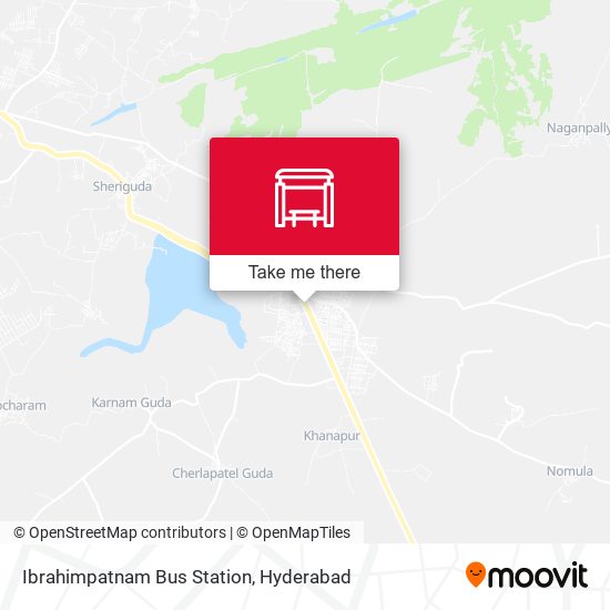 Ibrahimpatnam Bus Station map