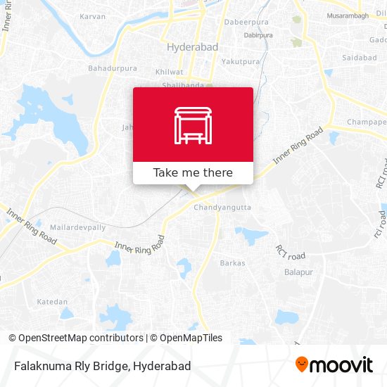 Falaknuma Rly Bridge map