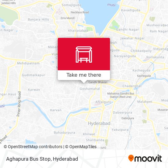 Aghapura Bus Stop map