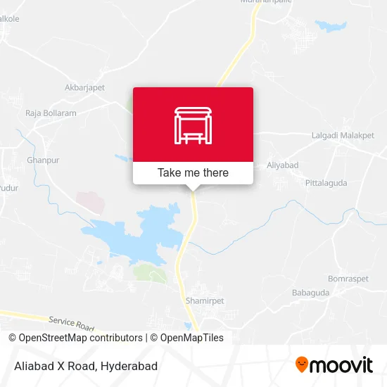 Aliabad X Road map
