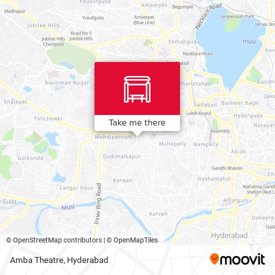 Amba Theatre map