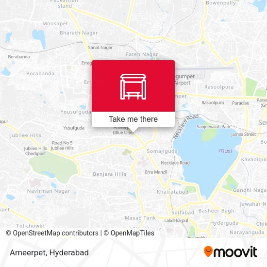Ameerpet map