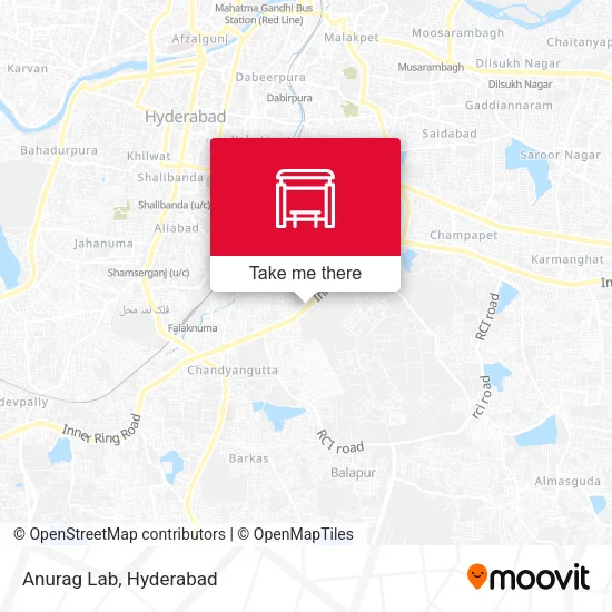 Anurag Lab map