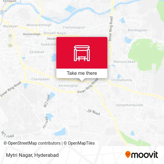 Mytri Nagar map