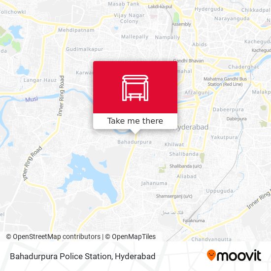 Bahadurpura Police Station map