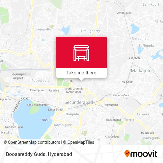 Boosareddy Guda map