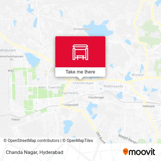 Chanda Nagar map