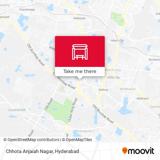 Chhota Anjaiah Nagar map