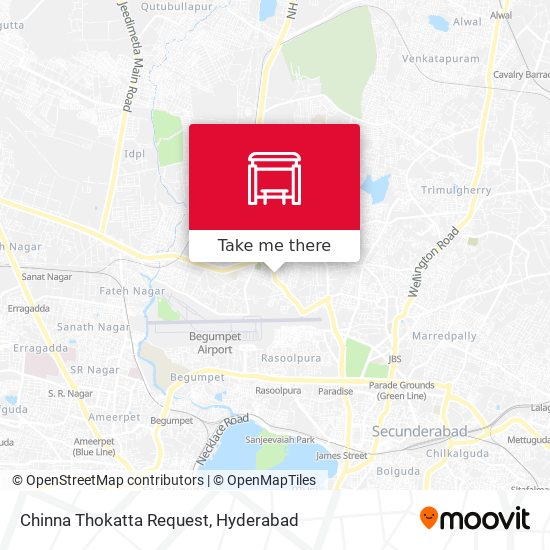 Chinna Thokatta Request map