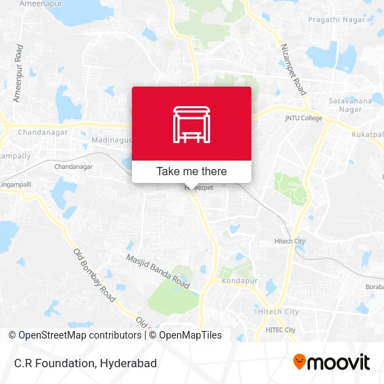 C.R Foundation map