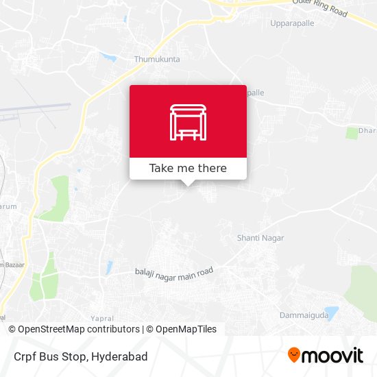 Crpf Bus Stop map