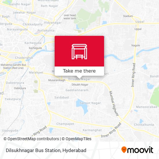 Dilsukhnagar Bus Station map