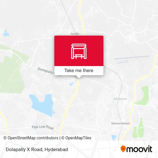Dolapally X Road map