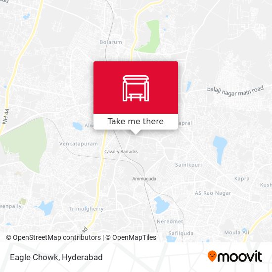 Eagle Chowk map