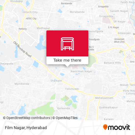 Film Nagar map