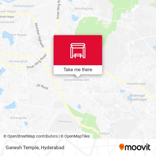 Ganesh Temple map