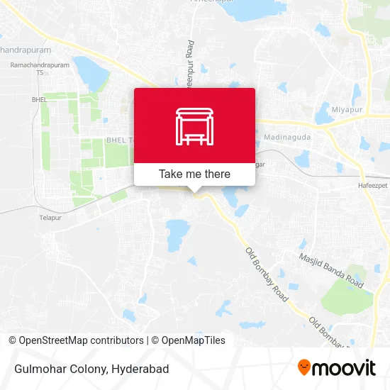 Gulmohar Colony map