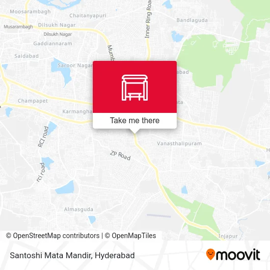 Santoshi Mata Mandir map