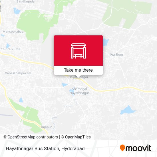 Hayathnagar Bus Station map