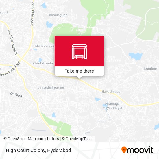 High Court Colony map