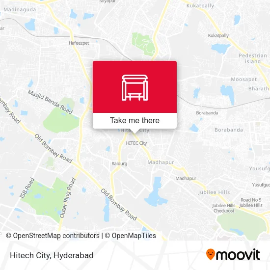 Hitech City map