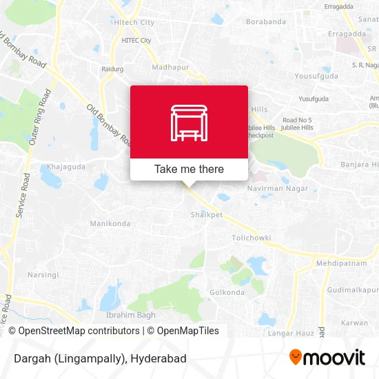 Dargah (Lingampally) map
