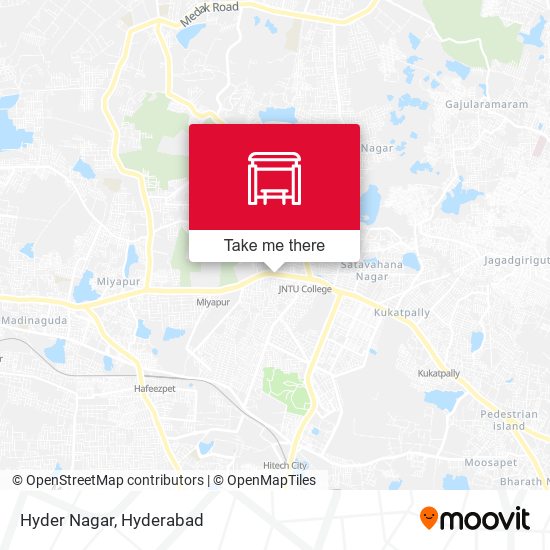 Hyder Nagar map